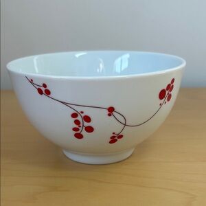 Gourmet Basics Mikasa Red Berries Cereal Bowl